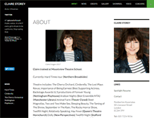 Tablet Screenshot of clairestorey.com